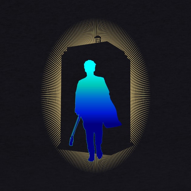 THE 12TH DOCTOR IS BLUE by KARMADESIGNER T-SHIRT SHOP